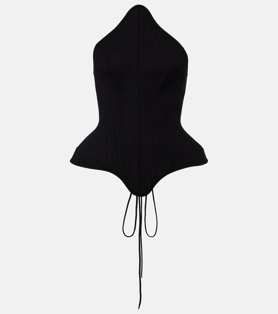 Mugler re/edit corset top