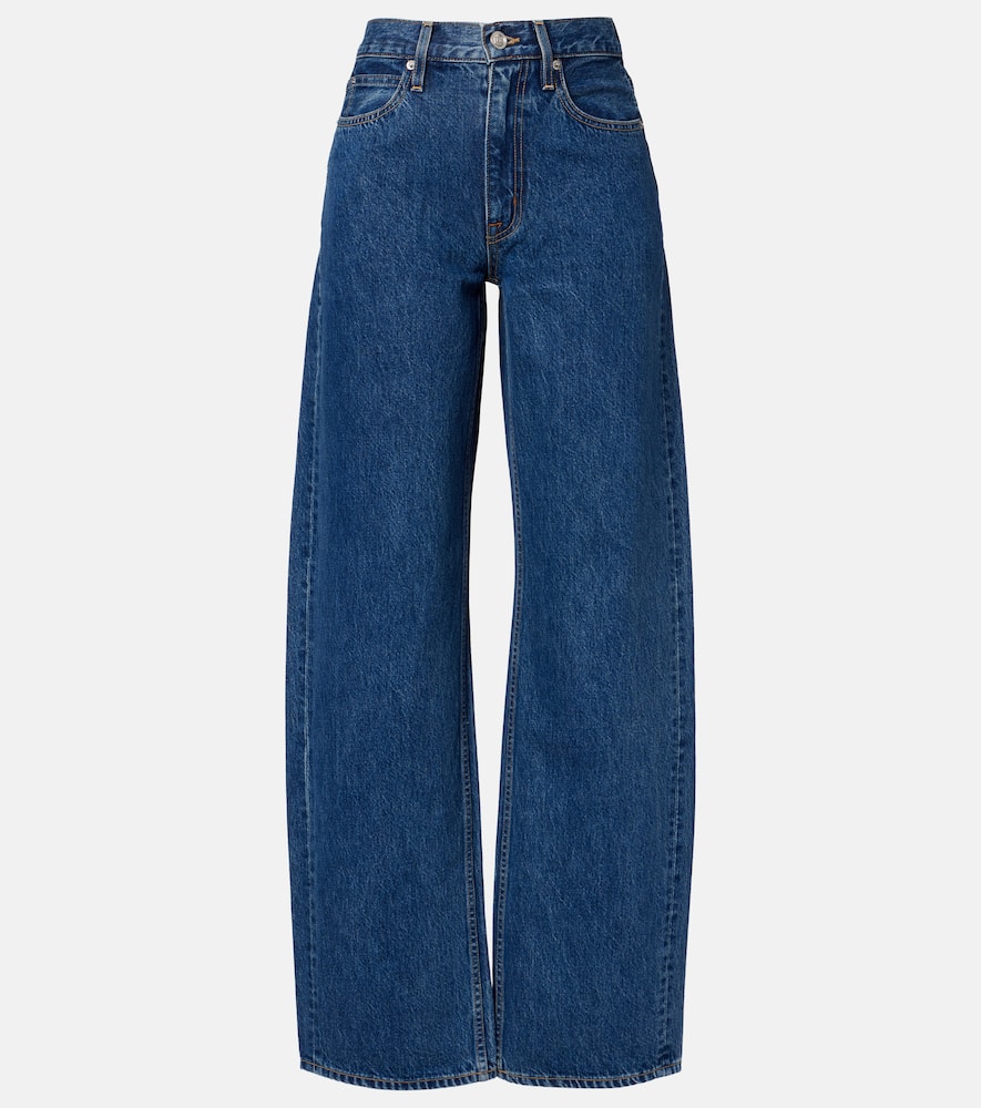 Slvrlake Cassie Wide-leg Jeans In Blue