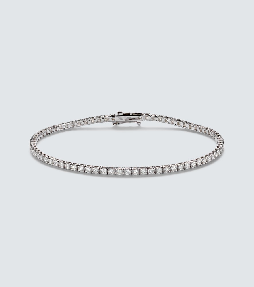 Shay Jewelry 18kt white gold tennis bracelet with diamonds