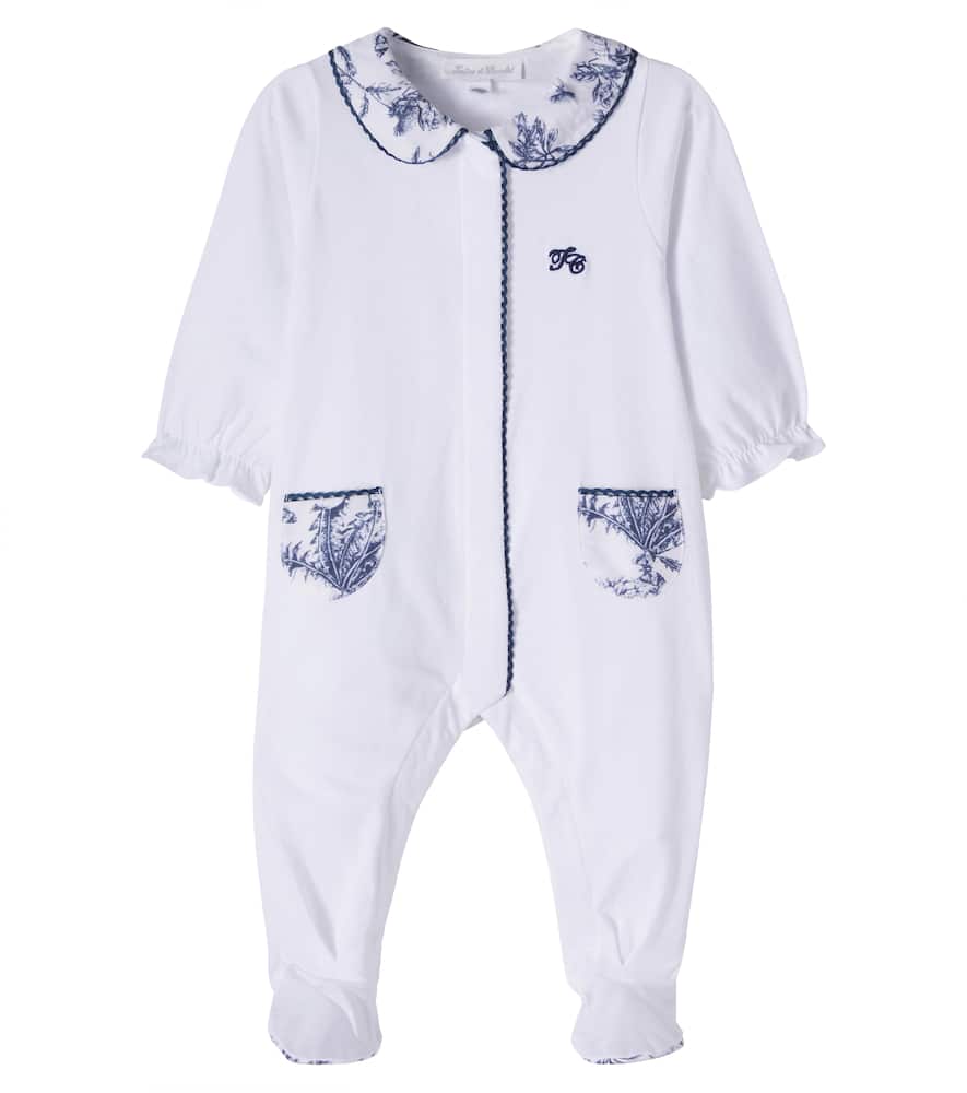 Baby - Tutina in cotone con stampa