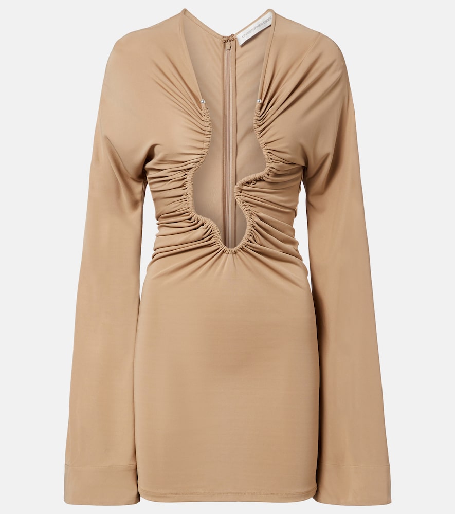 Christopher Esber Salacia ruched minidress