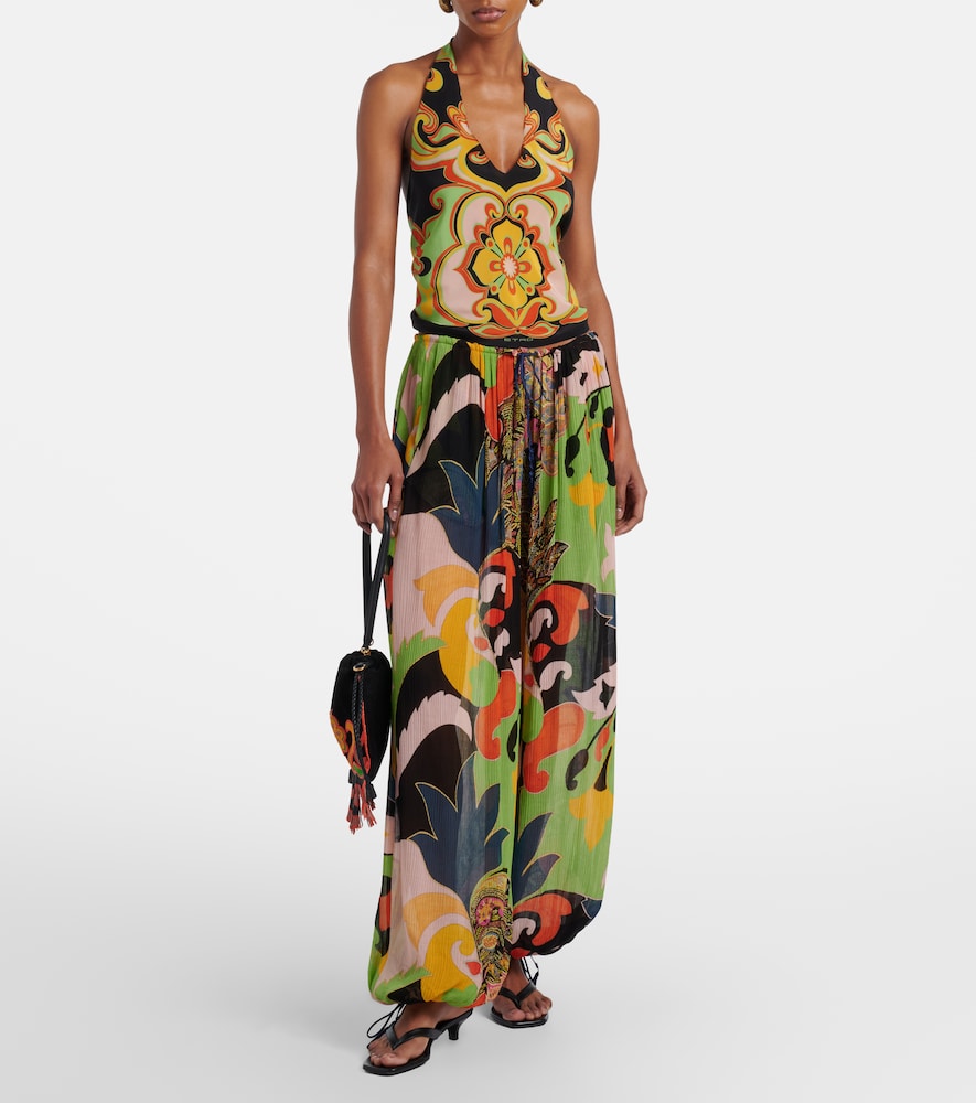  Etro Etro Floral Silk Top 