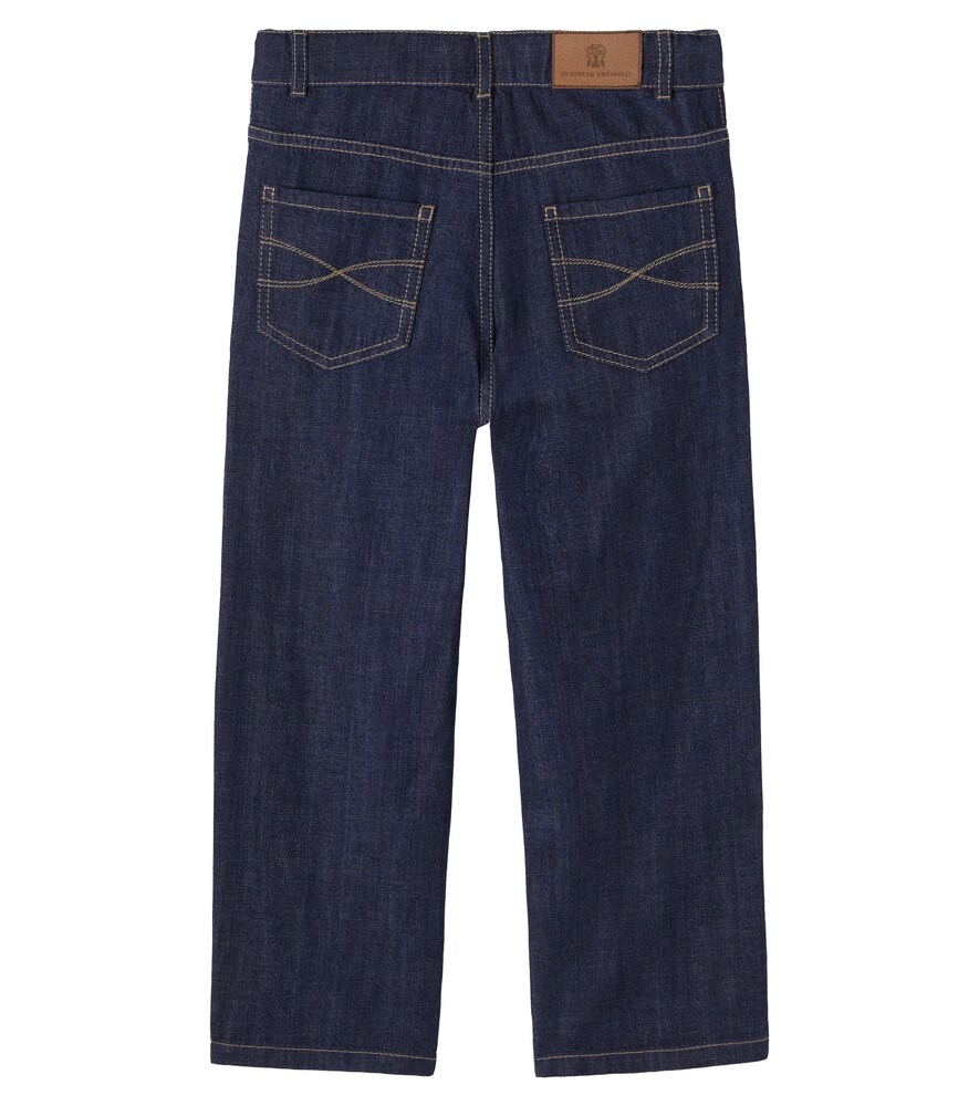  Brunello Cucinelli Kids Brunello Cucinelli Kids Jeans Rectos 