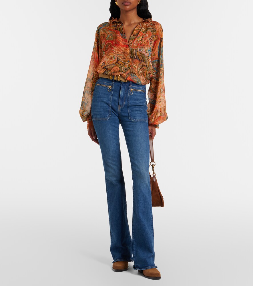  Veronica Beard Veronica Beard Flared Jeans Beverly 