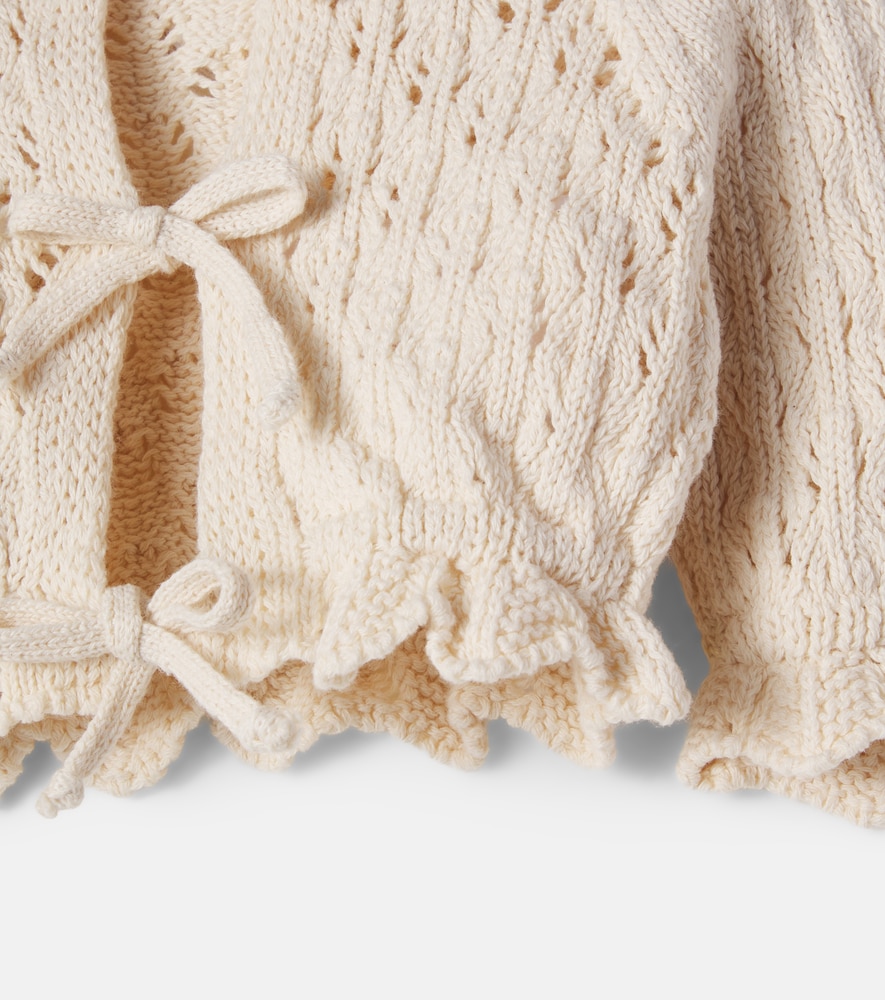  Cozmo Cozmo Baby Cardigan Ivy Aus Baumwoll-strick 