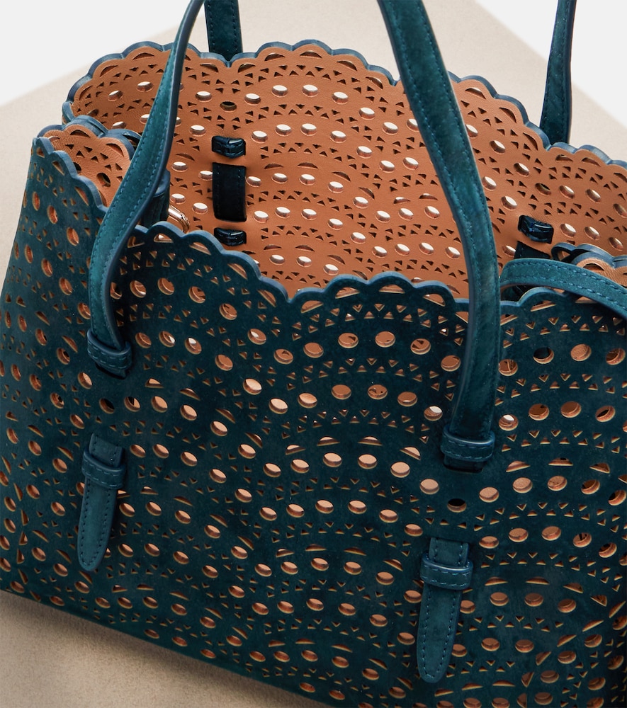  Alaia Alaïa Tote Bag Le Mina 25 Vienne Wave Aus Leder 