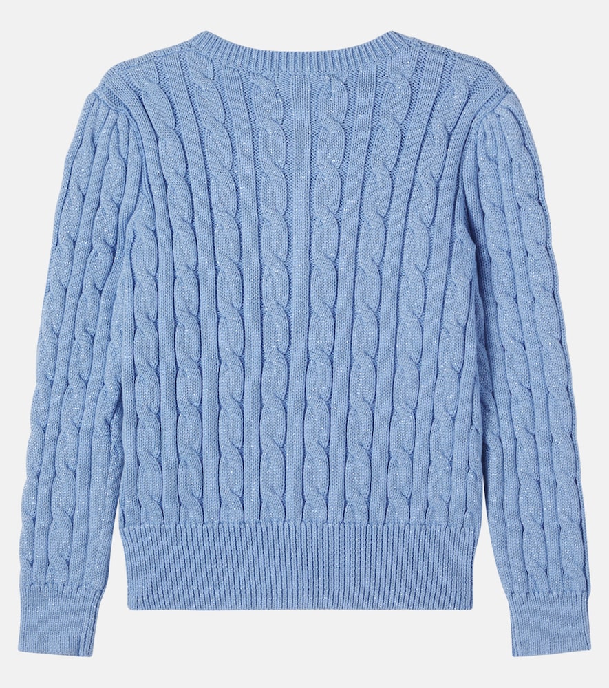  Polo Ralph Lauren Kids Polo Ralph Lauren Kids Cardigan Aus Einem Baumwollgemisch 