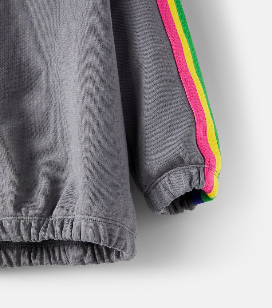  Mini Rodini Mini Rodini Besticktes Sweatshirt Aus Baumwoll-jersey 