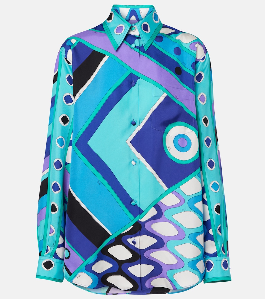 Hemd Vivara aus Seiden-Twill