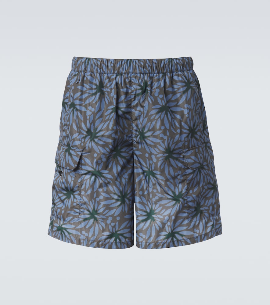 Prada Prada Re-Nylon floral swim trunks　Prada Re-Nylon 花柄水泳パンツ
