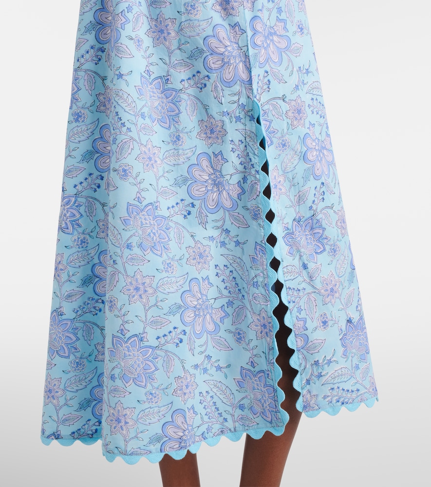  Juliet Dunn Juliet Dunn Midikleid Aus Baumwolle 
