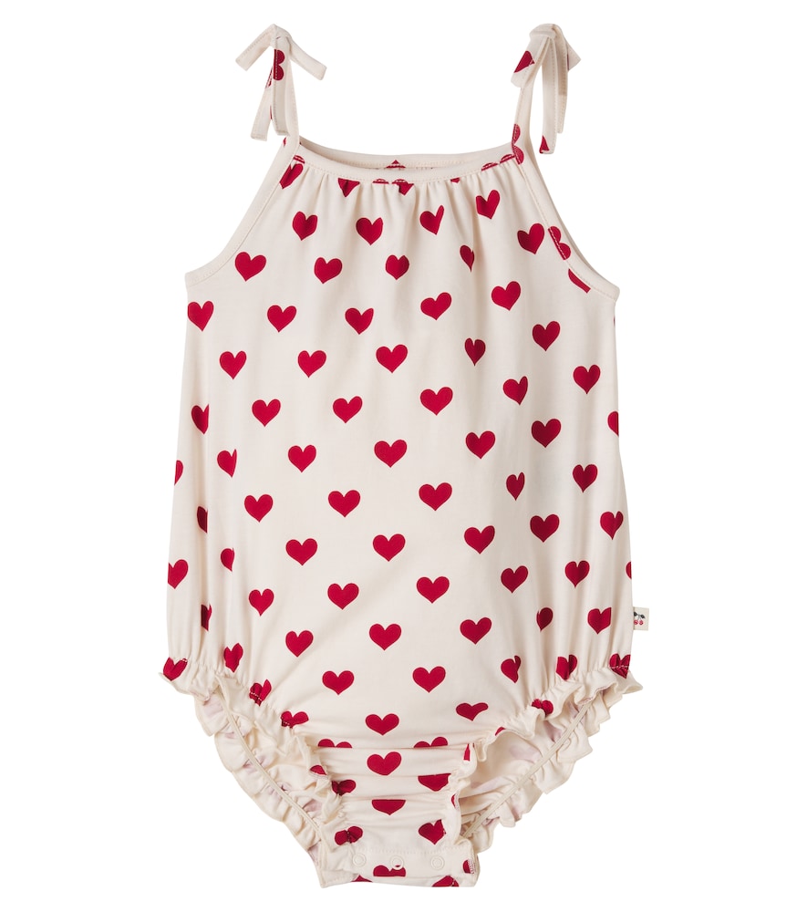 Konges Slojd Red Baby Basic Cotton-Blend Bodysuit M Size 3 - Mytheresa