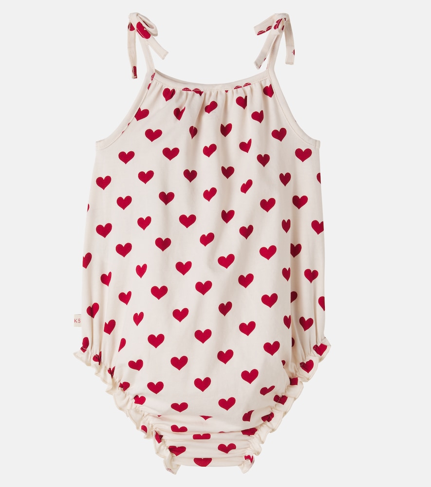  Konges Slojd Konges Slã¸jd Baby Basic Cotton-blend Bodysuit 
