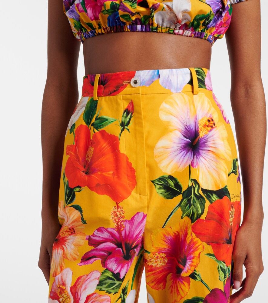  Dolce&gabbana Dolce&gabbana Weite Hose Aus Baumwolle 