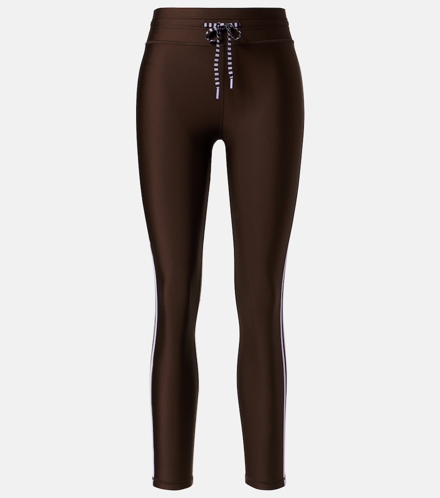 The Upside Oxford Leggings In Burgundy
