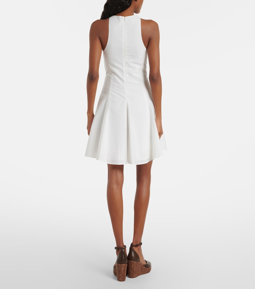  Brunello Cucinelli Brunello Cucinelli Cotton-blend Minidress 
