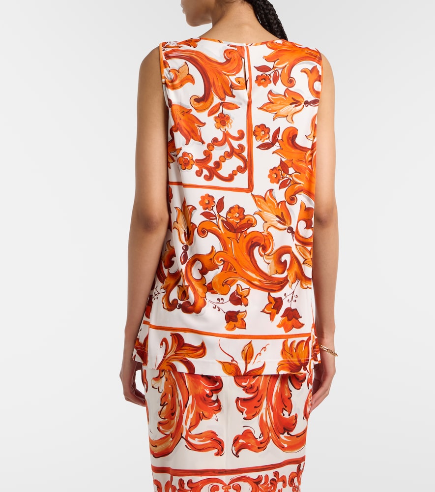 Dolce&Gabbana Majolica Tank Top