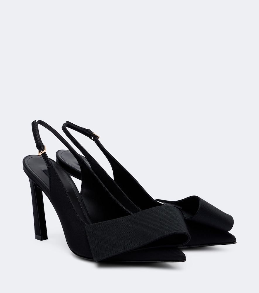Slingback-Pumps Twisted Ribbon