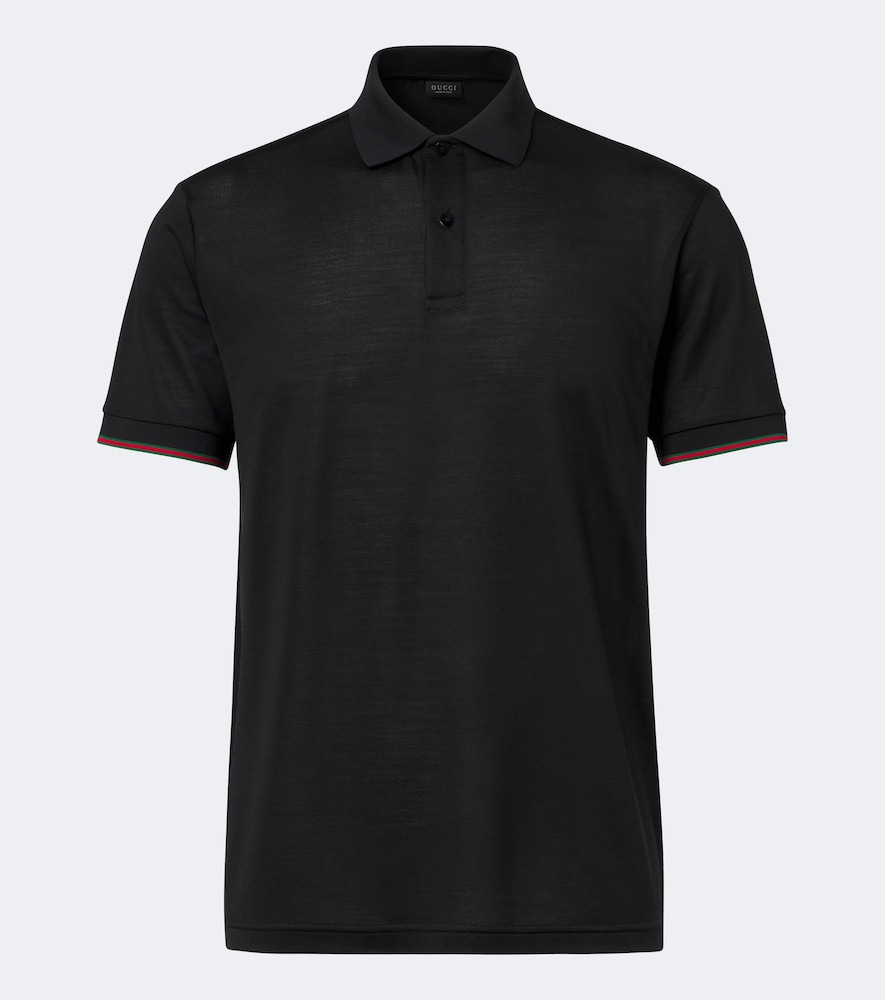 Gucci Polo Web Stripe en soie 1100 €