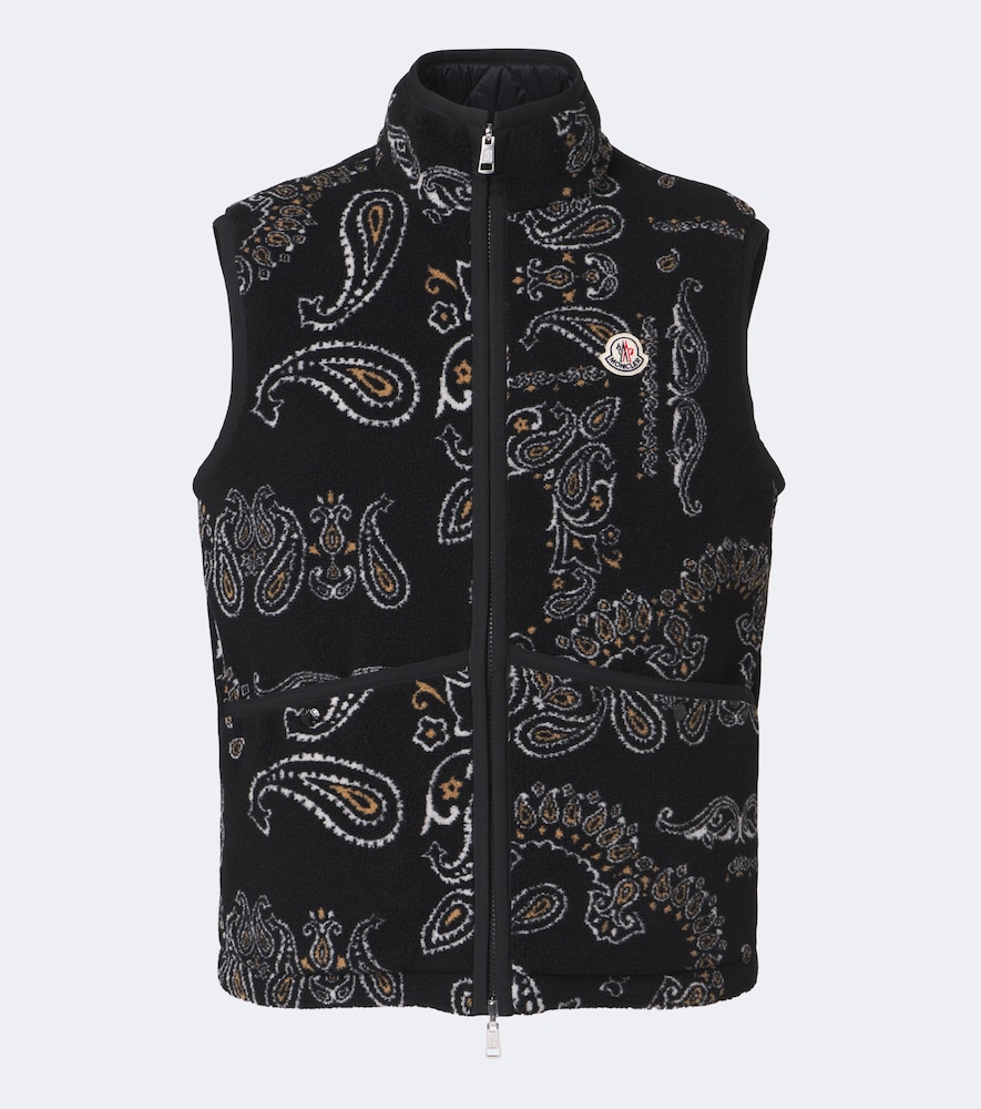 Moncler Gilet rversible motif cachemire 1250 €