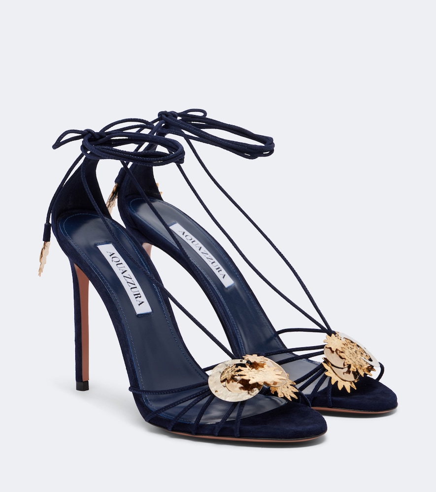 Sandali Night Stars in suede