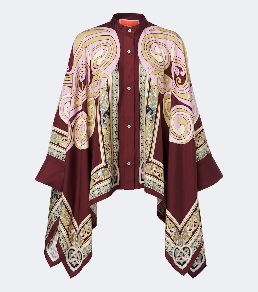 Camicia Foulard in twill di seta
