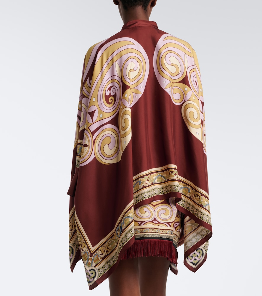 Foulard Printed Silk Twill Shirt