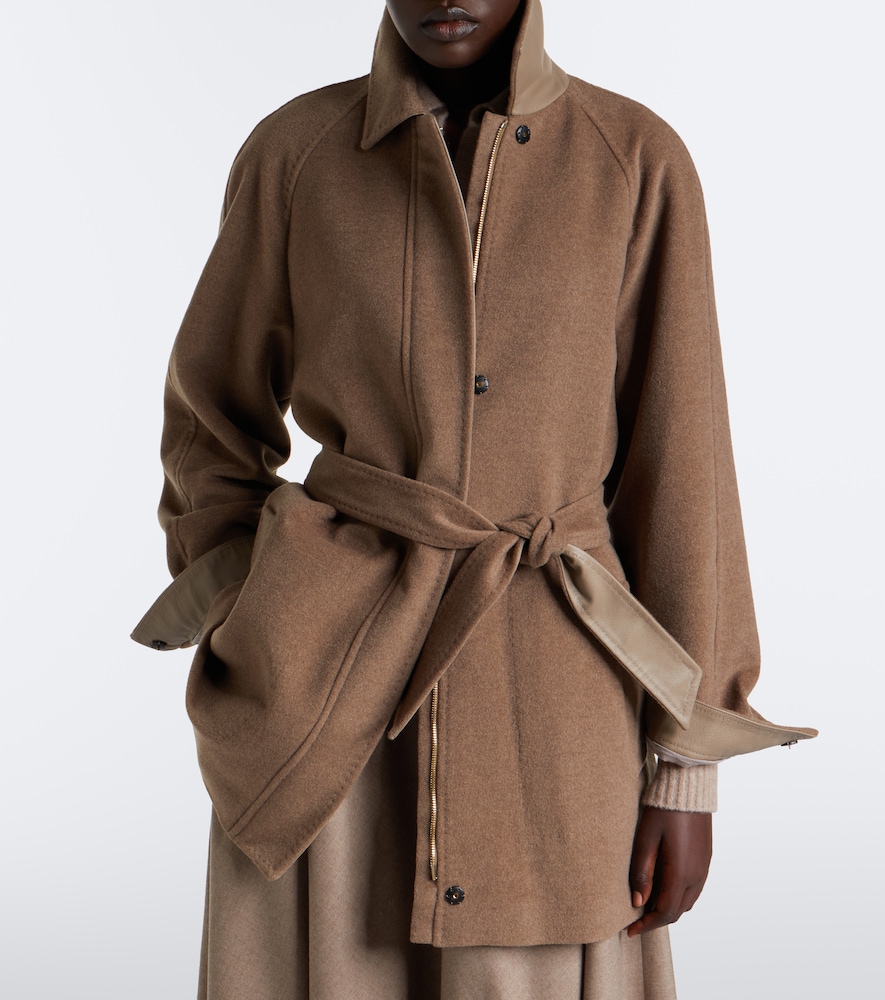 Cashmere Wrap Coat