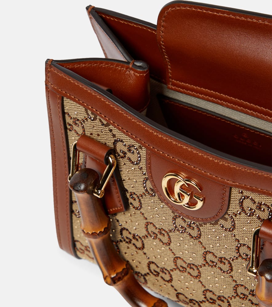 Gucci Diana Mini Gg Canvas Tote Bag In Cam.eb.smt.lt.co.t/p