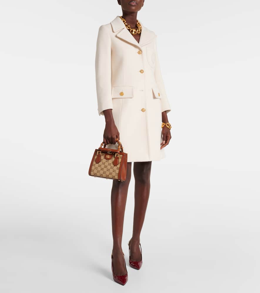 Gucci Diana Mini Gg Canvas Tote Bag In Cam.eb.smt.lt.co.t/p