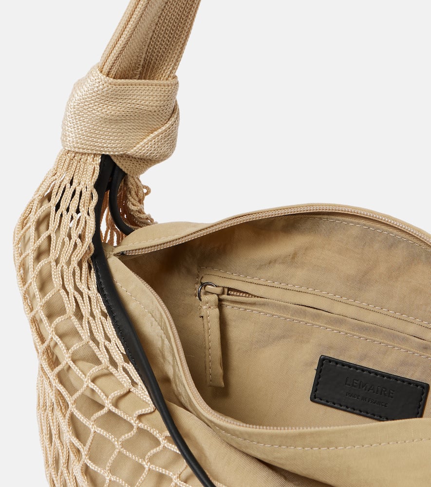 Lemaire x Filt Croissant leather-trimmed bag Smart Closet