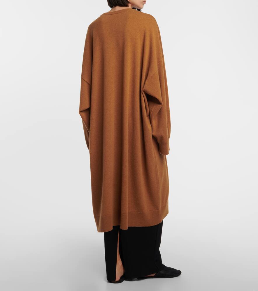 The Row Pulloverkleid Giustina Aus Kaschmir In Braun