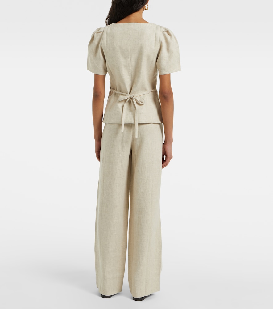  Faithfull Faithfull Top Emma Aus Leinen 