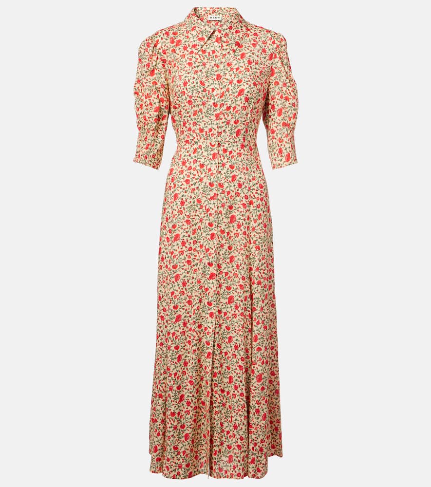 Bloom floral midi dress