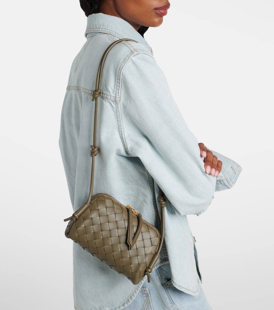 Bottega Veneta Concert Leather Crossbody Bag