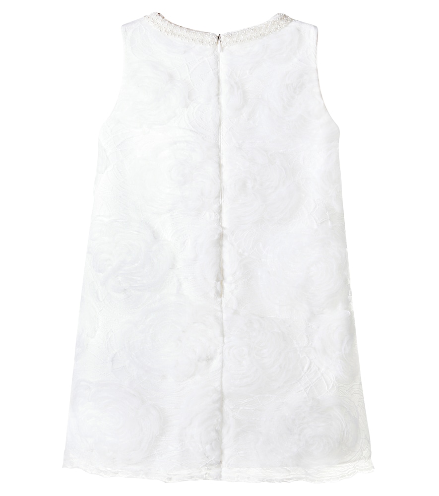  Self-portrait Kids Self-portrait Kids Kleid Aus Spitze Mit Zierperlen 