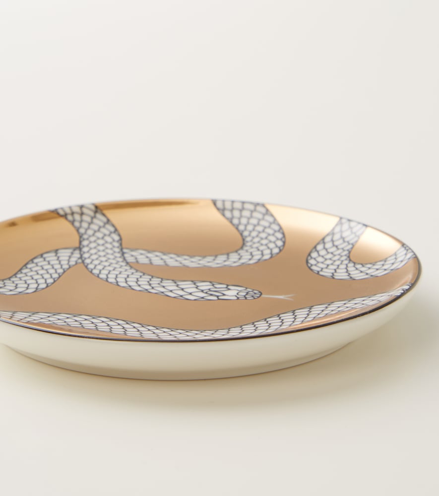  Jonathan Adler Jonathan Adler Eden Set Of 4 Porcelain Coasters 