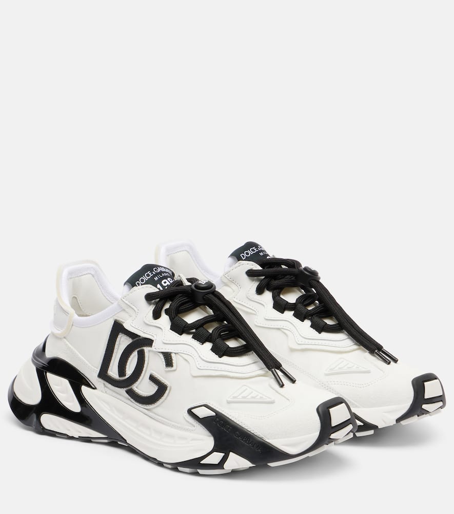 Dolce & Gabbana Day Faster Low-top Sneakers In Black