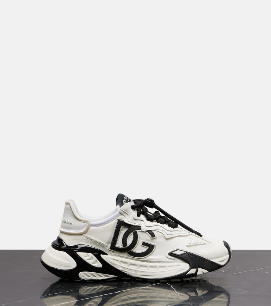 Dolce & Gabbana Day Faster Low-top Sneakers In Black