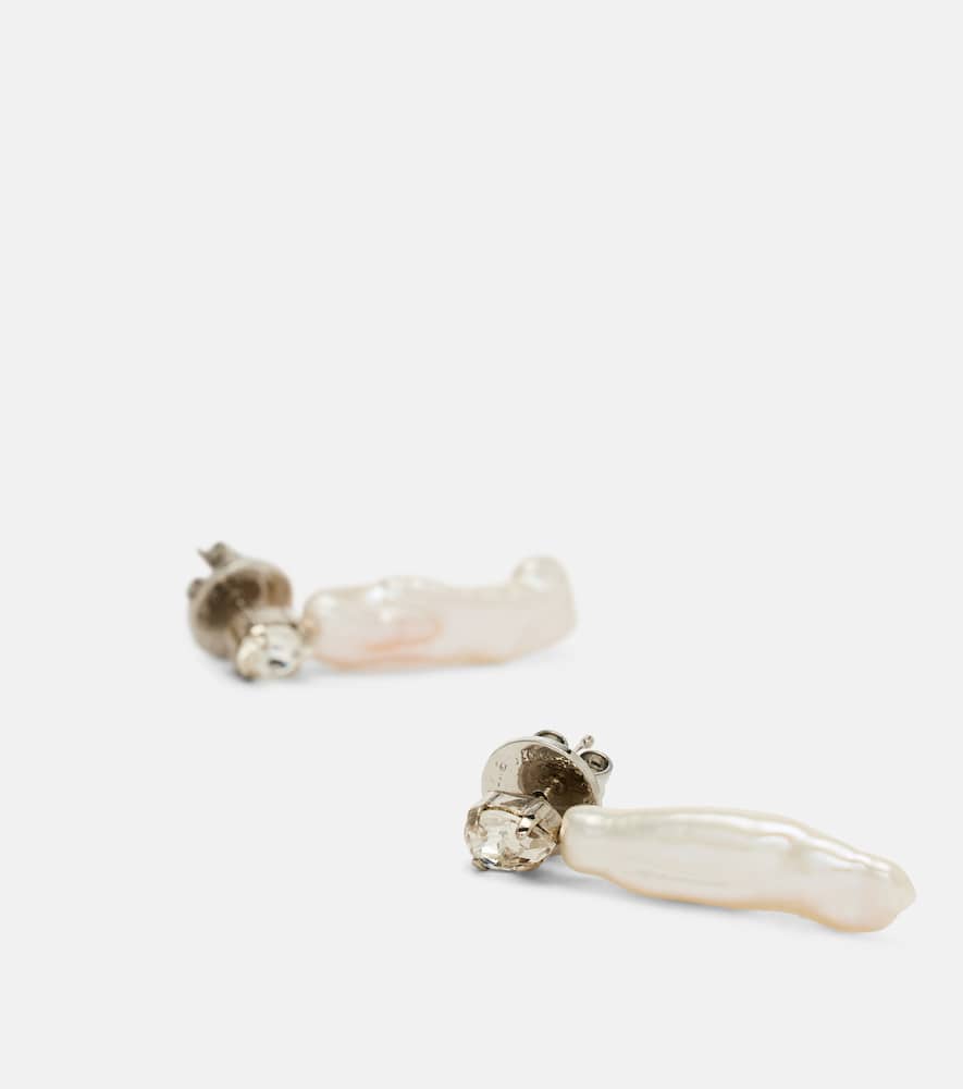 Simone Rocha Earrings With Freshwater Pearls In Multi