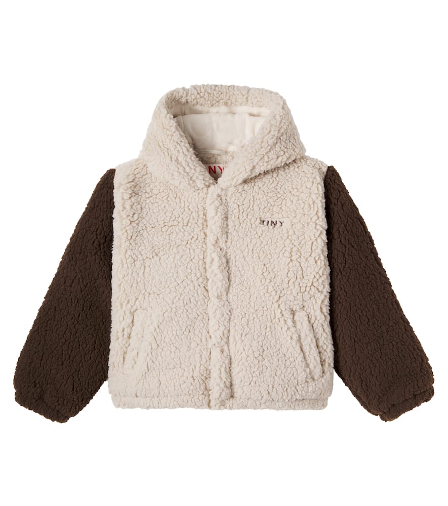 Tinycottons Faux Shearling Jacket In Multi