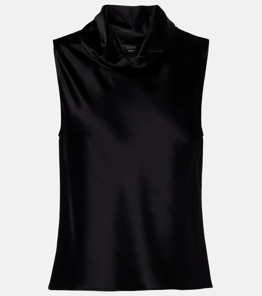 Leset Top Barb en satin 182 €