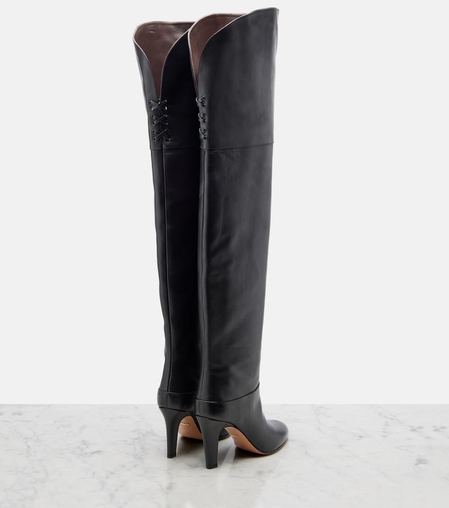 Chloé Eve 85 Leather Over-The-Knee Boots