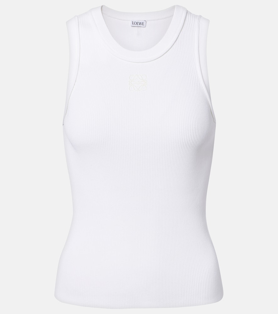 Loewe Anagram ribbed-knit tank top