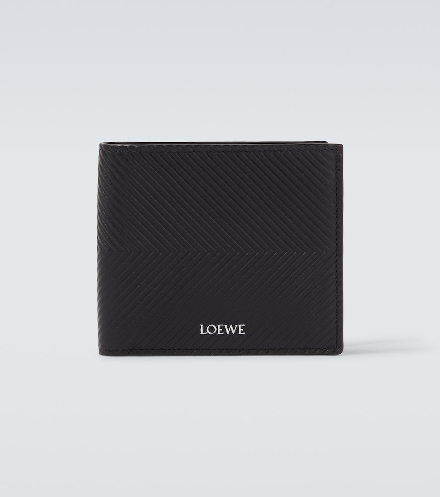Loewe Logo leather bifold wallet