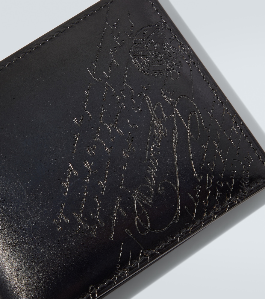  Berluti Berluti Makore Scritto Leather Bifold Wallet 