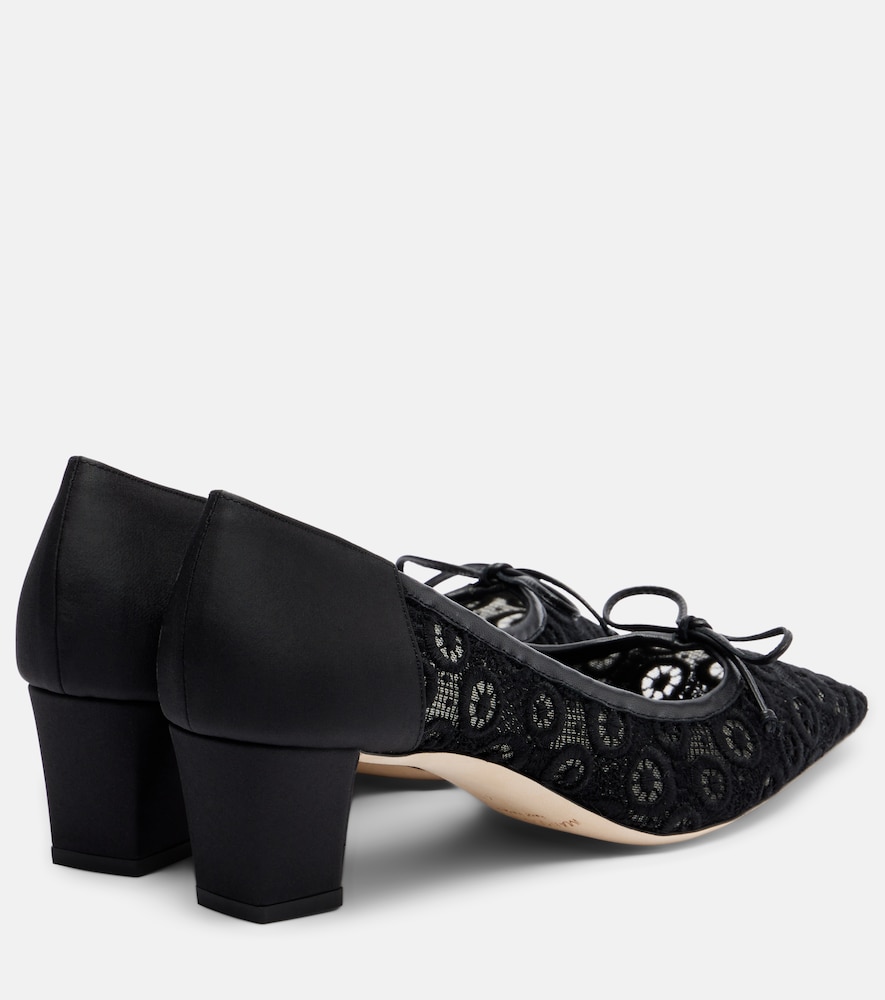  Manolo Blahnik Manolo Blahnik Pumps Martebal 50 Aus Spitze 