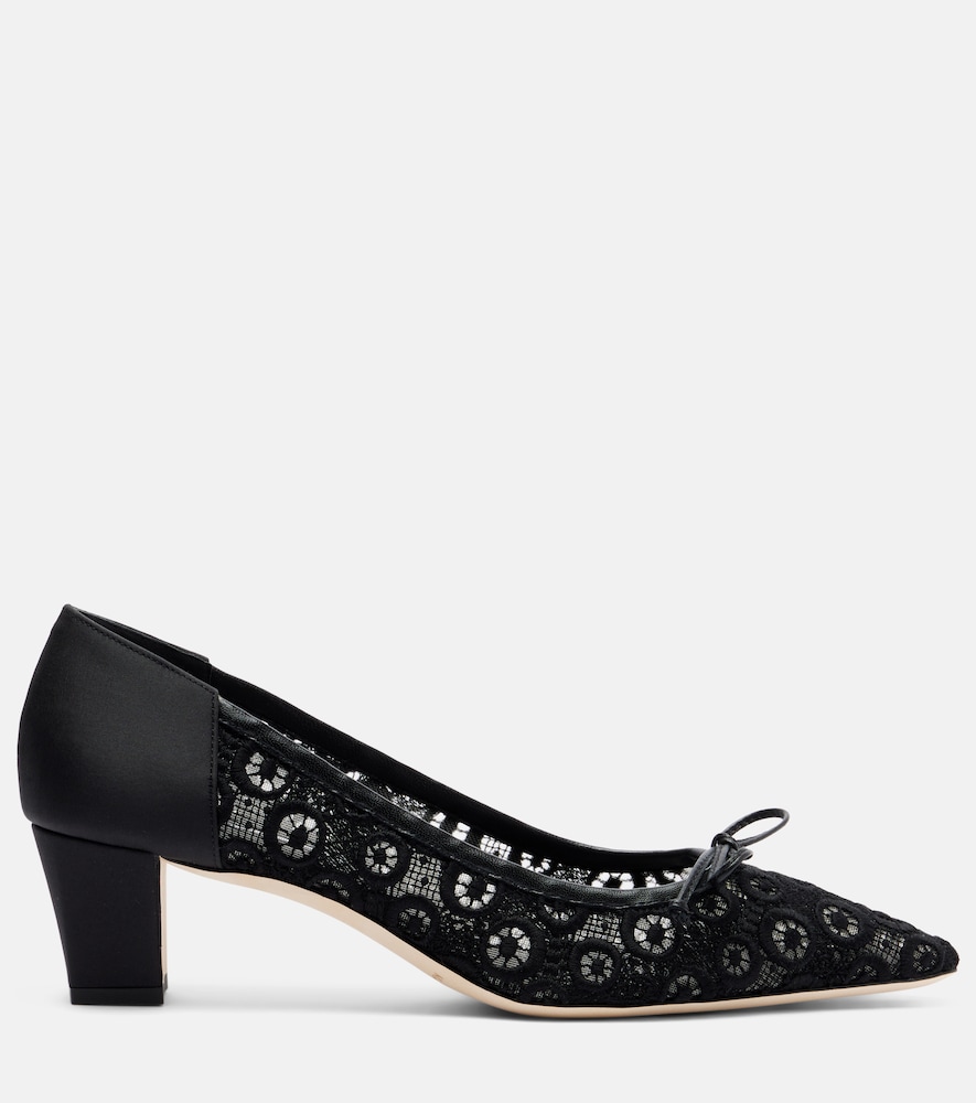  Manolo Blahnik Manolo Blahnik Pumps Martebal 50 Aus Spitze 