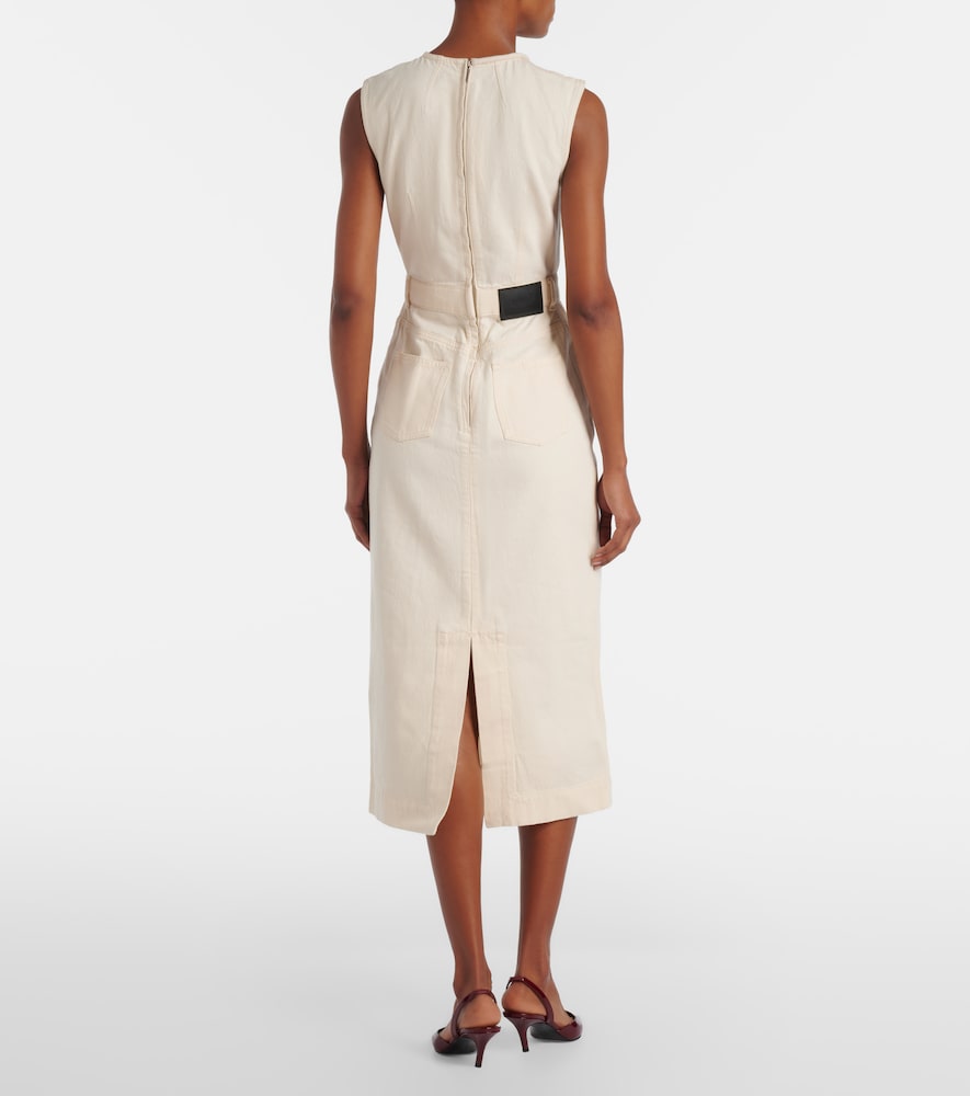  Erdem Erdem Midikleid Aus Denim 