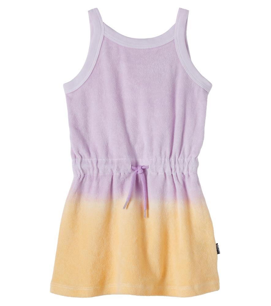 Molo Multicoloured Camden Ombre Cotton Terry Dress Y 3/4 - Mytheresa
